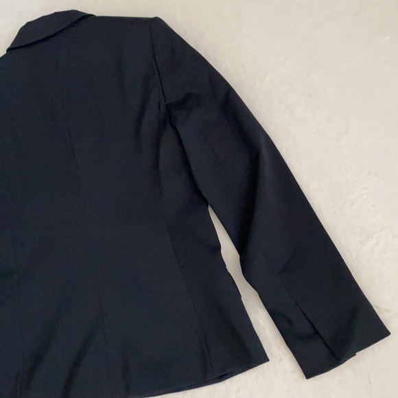 {VTG} Theory | Wool Blend Military Utilitarian Double Breasted Blazer Jacket (8) - Picture 16 of 17